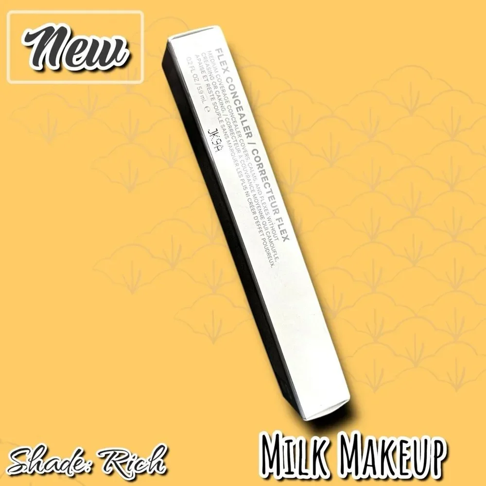 New NIB Beauty Milk Makeup Flex Concealer – Rich